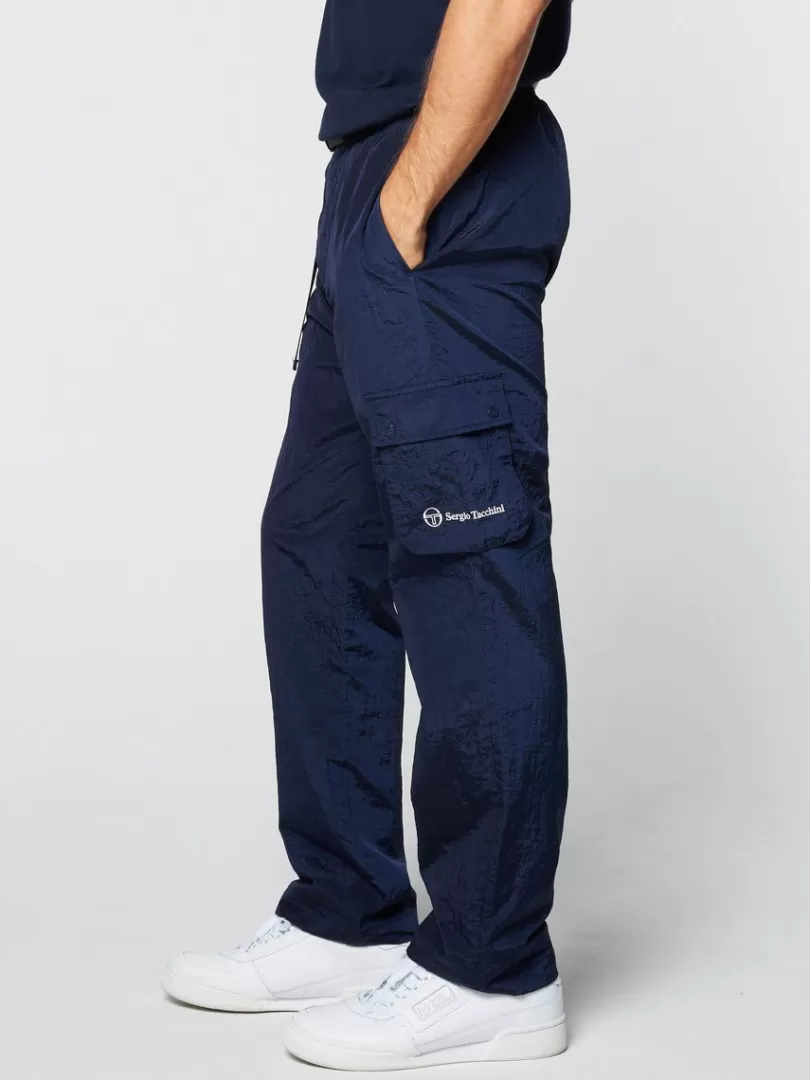 Sergio Tacchini Tracksuits>Gavino Cargo Pant- Maritime Blue