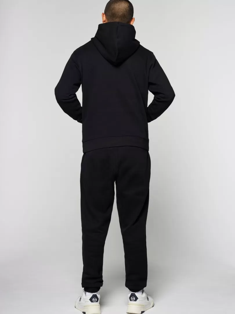 Sergio Tacchini The Essentials>Heritage Hoodie- Black Beauty