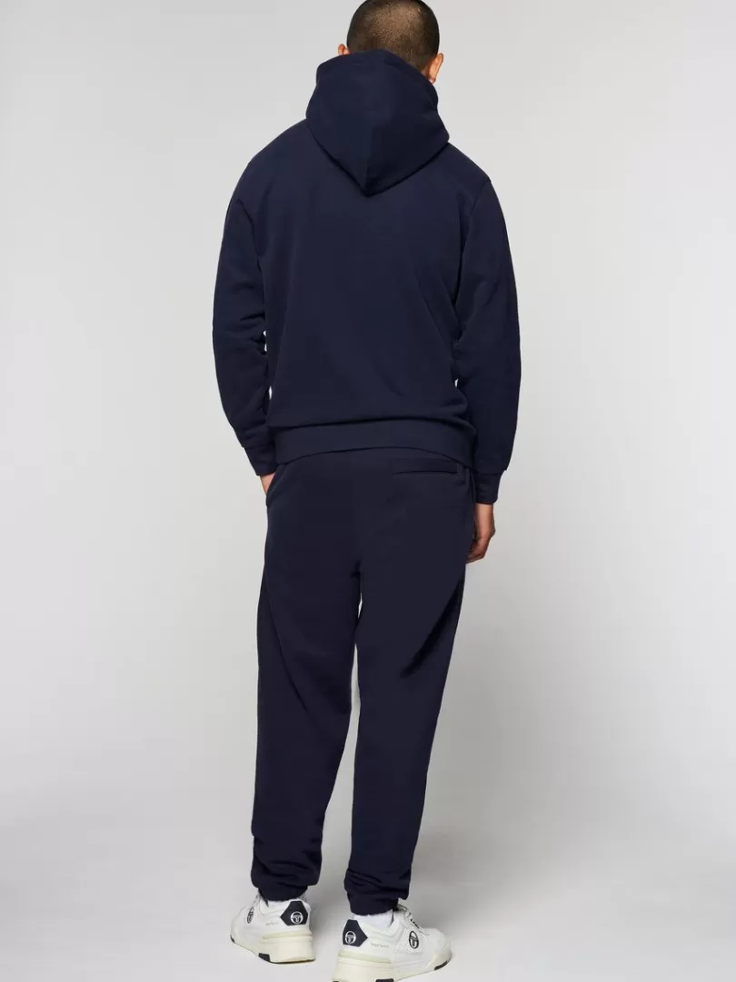 Sergio Tacchini The Essentials>Heritage Hoodie- Maritime Blue