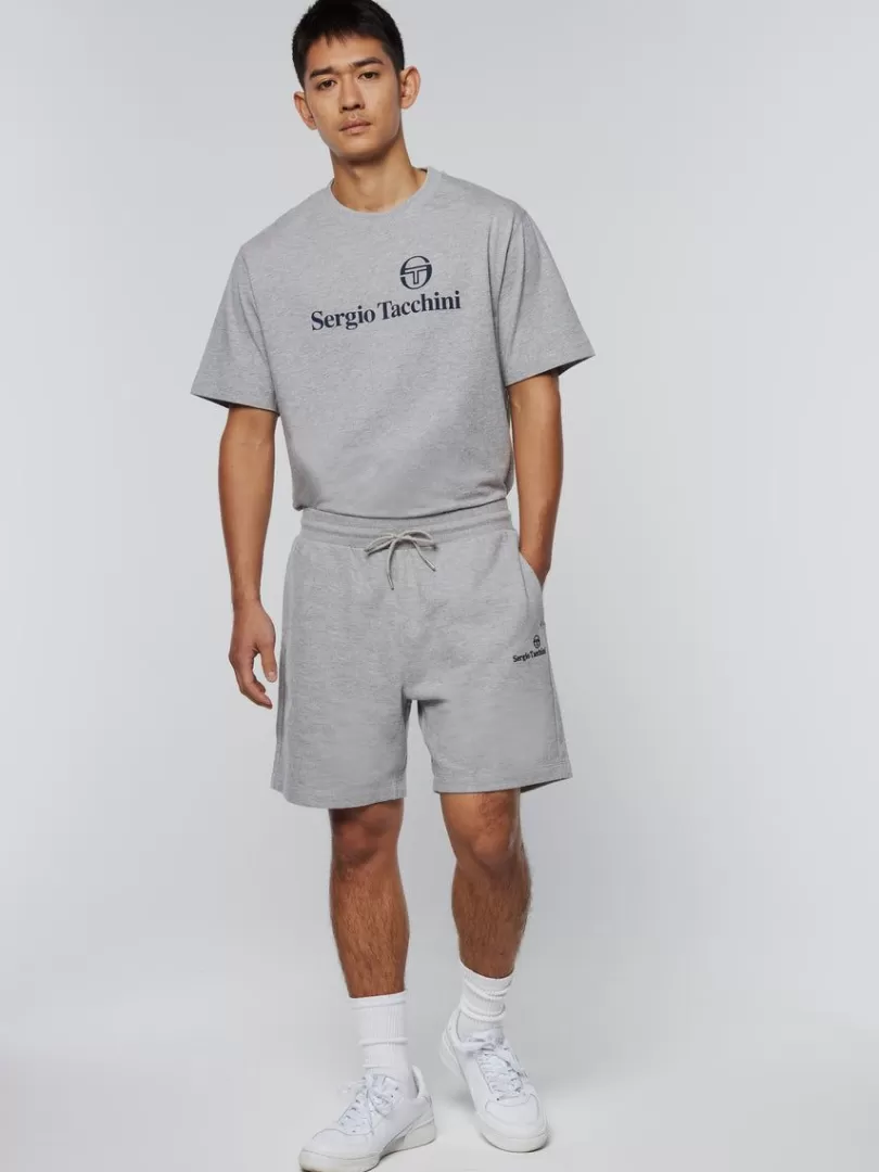 Sergio Tacchini View All>Heritage Logo Short-Heather Grey