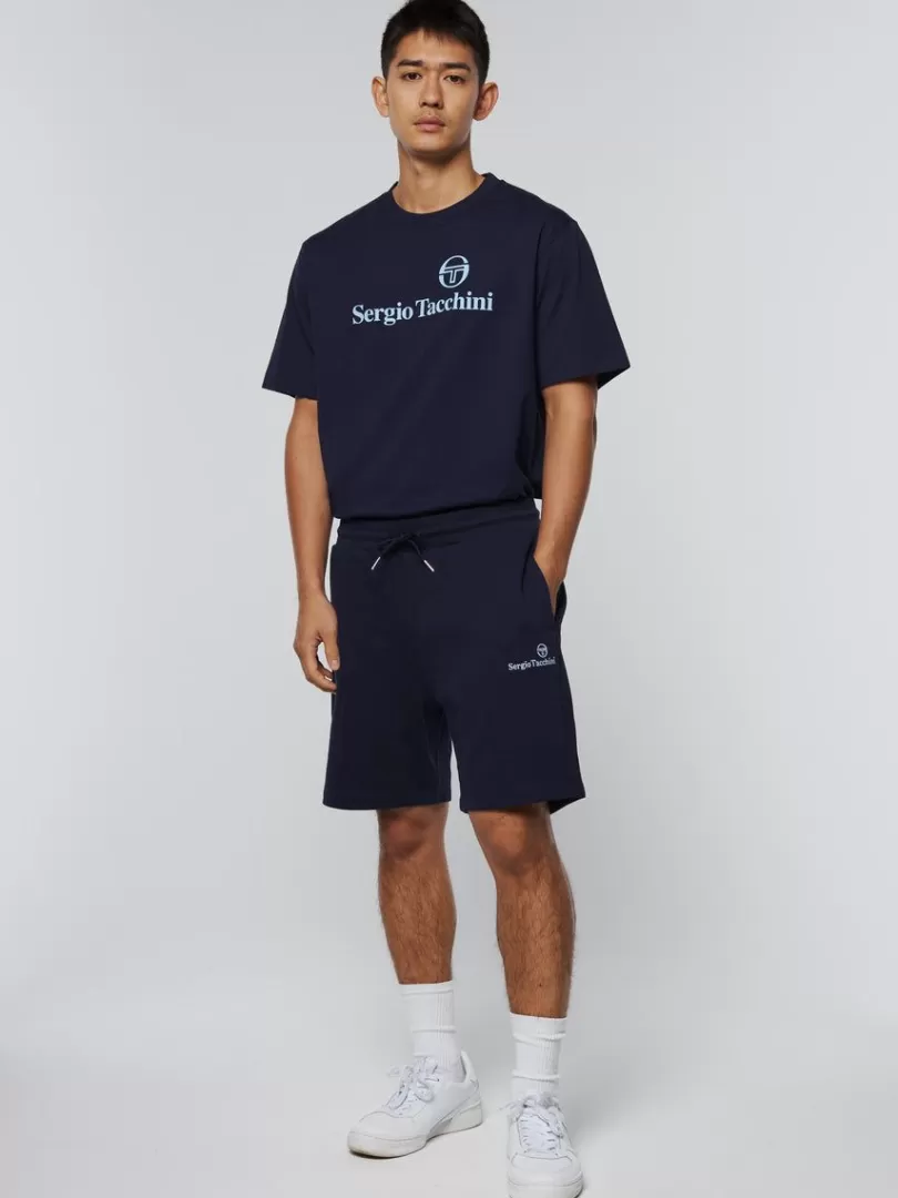 Sergio Tacchini View All>Heritage Logo Short-Maritime Blue
