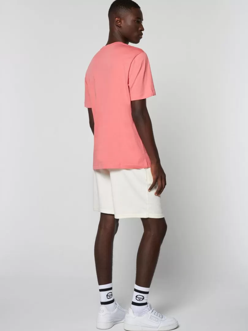 Sergio Tacchini View All>Heritage Logo T-Shirt- Tea Rose