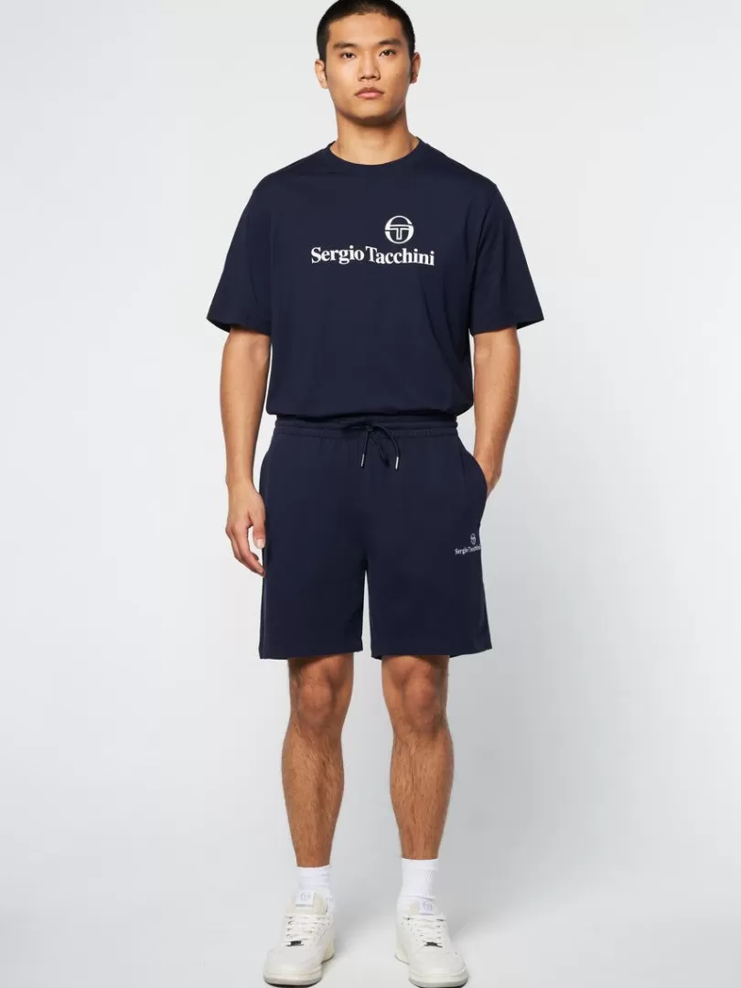 Sergio Tacchini Shorts And Swim>Heritage Short- Maritime Blue