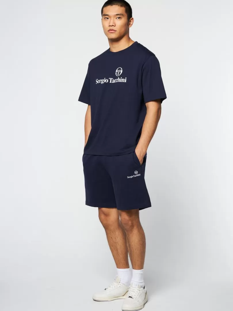 Sergio Tacchini The Essentials>Heritage T-Shirt- Maritime Blue