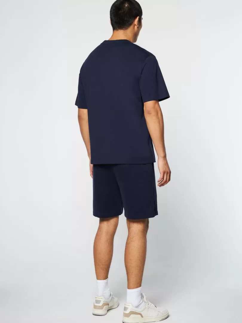 Sergio Tacchini The Essentials>Heritage T-Shirt- Maritime Blue