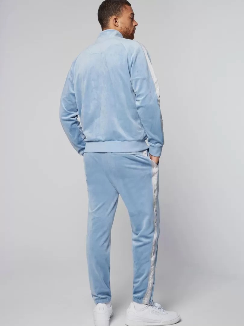 Sergio Tacchini Velour>Tipo Velour Track Jacket- Mountain Spring
