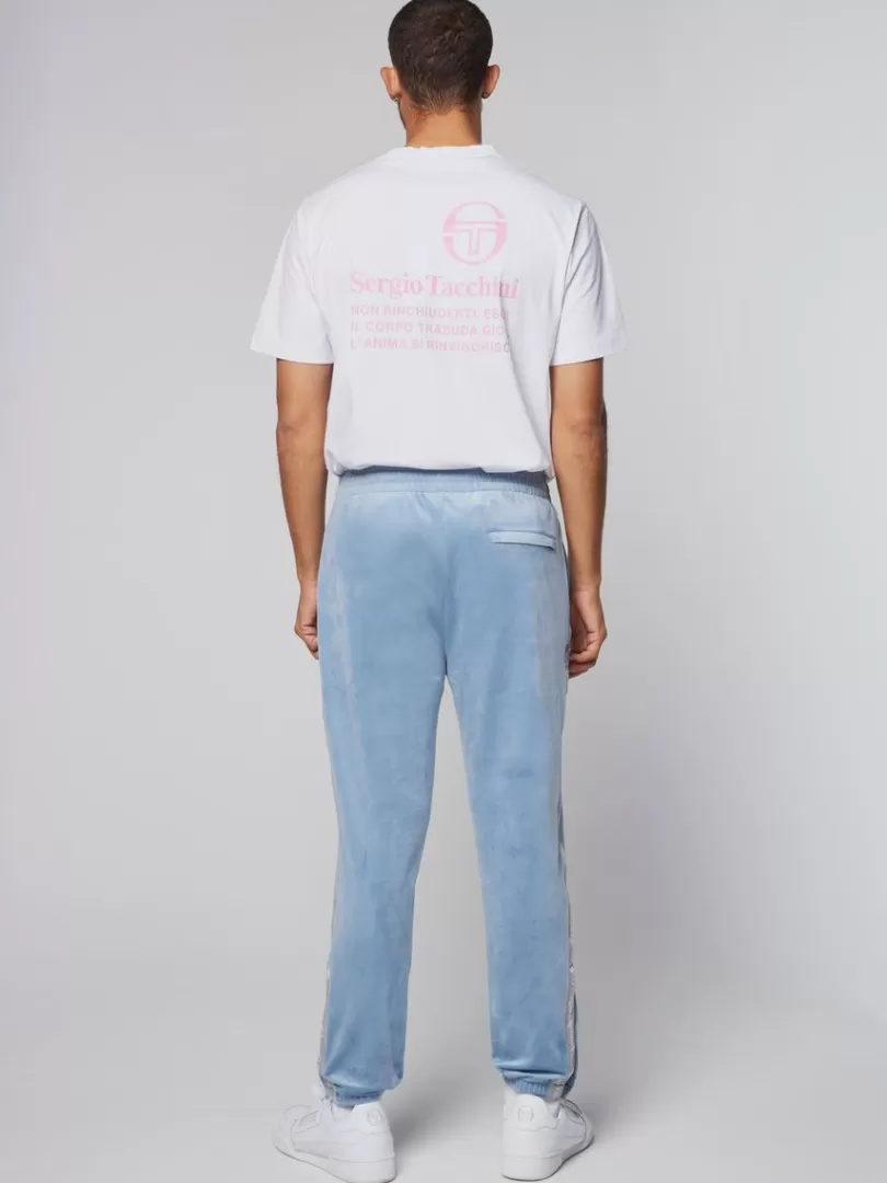 Sergio Tacchini Velour>Tipo Velour Track Pant- Mountain Spring