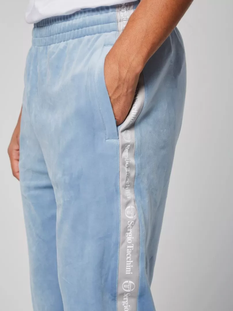 Sergio Tacchini Velour>Tipo Velour Track Pant- Mountain Spring